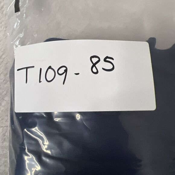 Faith & Zoe Cardigan Sweater Womens Medium Navy Blue Mesh Long Sleeve Open - Picture 12 of 12